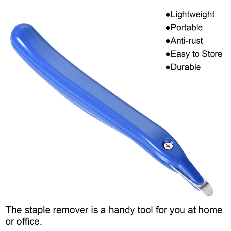 1 vnt. nešiojamas magnetinis segtukų nuėmiklis, stūmimo stilius, mažiau pastangų reikalaujantis kabių nuėmimo įrankis, skirtas namų biurui, mokyklos raštinės reikmenims