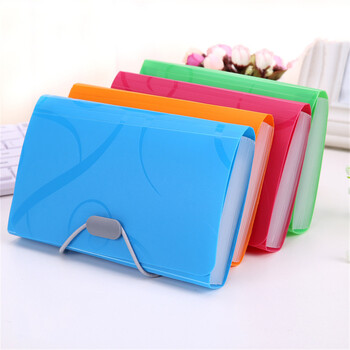 Α6 Organ Bag Expanding File File Candy Colors Document folders Students School Supplies Organizer Σχολικό Βιβλίο γραφείου