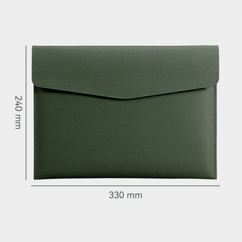 1 buc A4 Dosar din piele PU Pachet de date Geanta organizatoare de documente Geanta retro de depozitare a documentelor de afaceri Rechizite de birou pentru scoala