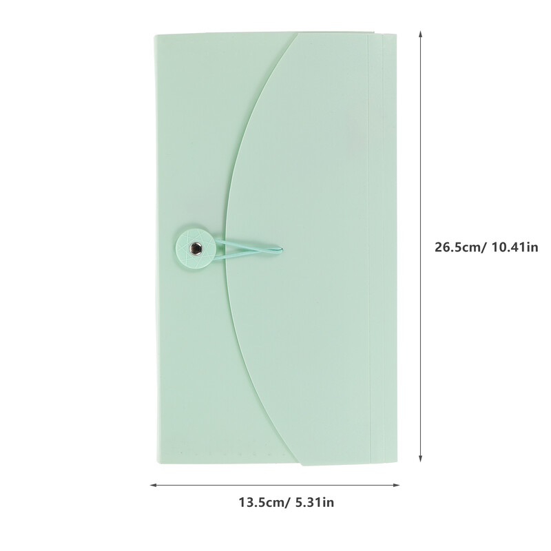 Folder Geantă pentru orgă B6 Facturi Acordeon Organizator cupon Organizatori portabil pentru chitanțe Suport pentru chitanțe Buzunar pentru fișiere