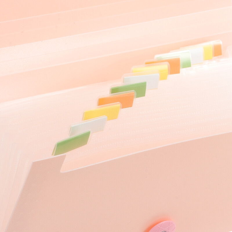 Folder Geantă pentru orgă B6 Facturi Acordeon Organizator cupon Organizatori portabil pentru chitanțe Suport pentru chitanțe Buzunar pentru fișiere