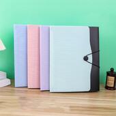 Многофункционална чанта за акордеон Чанта за документи A4 Разширяема папка с файлове Тестова чанта за съхранение на хартия Папка за съхранение на информационна книга