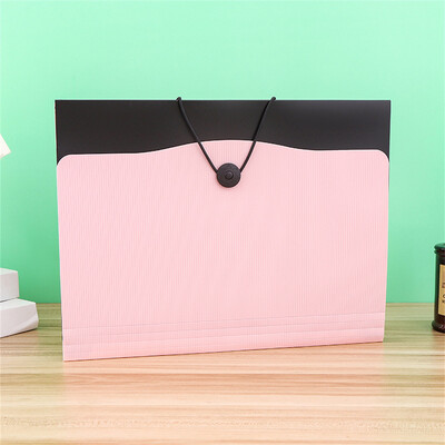 Многофункционална чанта за акордеон Чанта за документи A4 Разширяема папка с файлове Тестова чанта за съхранение на хартия Папка за съхранение на информационна книга