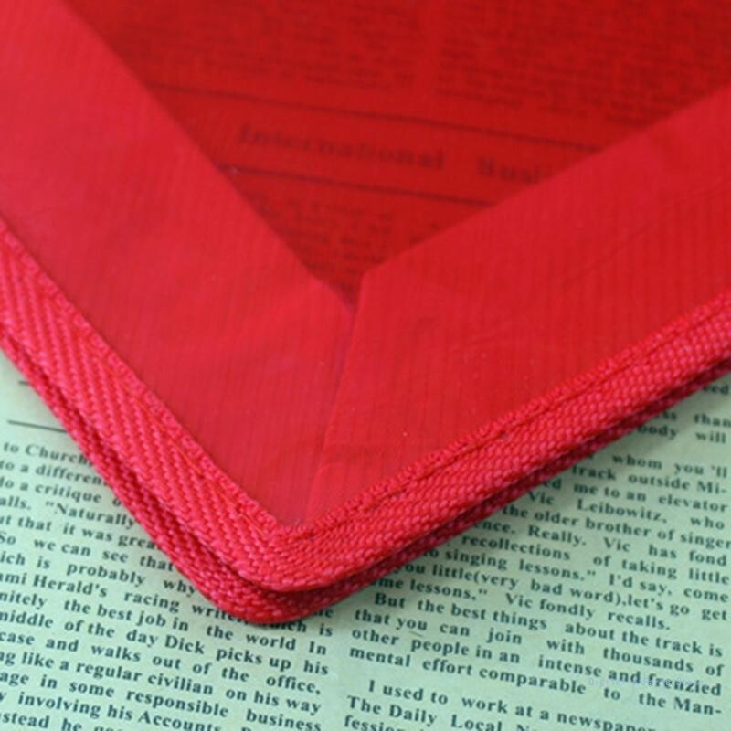 M17F B4 skaidrus dokumentų laikymo trimatis plastikinis maišelis