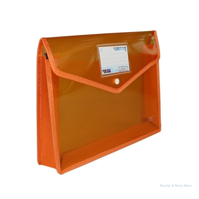 M17F B4 skaidrus dokumentų laikymo trimatis plastikinis maišelis