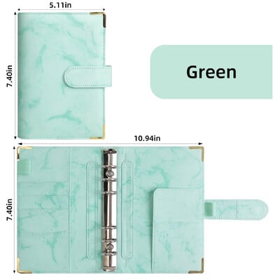 Legături A6, Legătură pentru buget, Legare cu 6 inele, Legare pentru caiet, Legare pentru planificator cu închidere cu cataramă magnetică