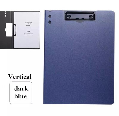 A4 mapa Višenamjenski organizator, jaka stezaljka za umetanje od tvrde ljuske, podloga za pisanje, završna mapa za školski ured