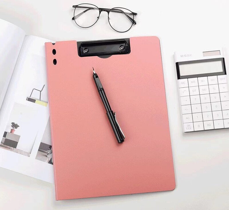 A4 mapa Višenamjenski organizator, jaka stezaljka za umetanje od tvrde ljuske, podloga za pisanje, završna mapa za školski ured