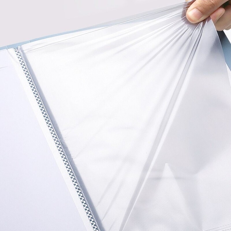 A4 Папка с файлове Дисплей Книга 30/40/60 листа Прозрачна вложка Хартиен органайзер за документи Чанта Офис Училищни пособия Канцеларски материали