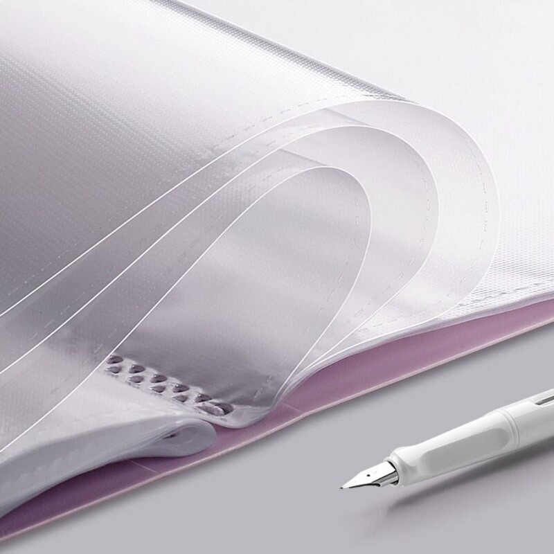 A4 Папка с файлове Дисплей Книга 30/40/60 листа Прозрачна вложка Хартиен органайзер за документи Чанта Офис Училищни пособия Канцеларски материали