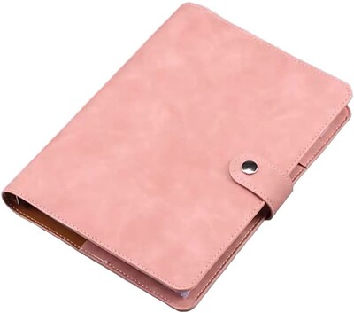 A5 PU odinis segtuvų dangtelis, pakartotinai užpildomas 6 žiedų nešiojamasis kompiuteris, skirtas A5 užpildo popieriui, asmeninio planavimo segtuvas su magnetiniu užsegimu