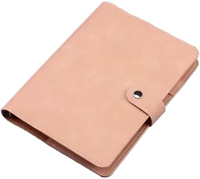 A5 PU odinis segtuvų dangtelis, pakartotinai užpildomas 6 žiedų nešiojamasis kompiuteris, skirtas A5 užpildo popieriui, asmeninio planavimo segtuvas su magnetiniu užsegimu