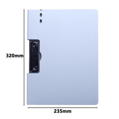 Dvigubas metalinis segtukas A4 dydžio 360 laipsnių sulankstomas failo viršelio aplanko rašymo iškarpinės, skirtos biuro medicinos lauko mokyklos darbo pokalbiui