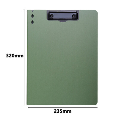 Dvigubas metalinis segtukas A4 dydžio 360 laipsnių sulankstomas failo viršelio aplanko rašymo iškarpinės, skirtos biuro medicinos lauko mokyklos darbo pokalbiui