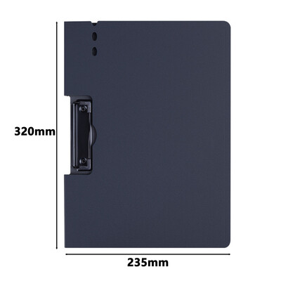 Dvigubas metalinis segtukas A4 dydžio 360 laipsnių sulankstomas failo viršelio aplanko rašymo iškarpinės, skirtos biuro medicinos lauko mokyklos darbo pokalbiui