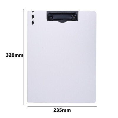 Dvigubas metalinis segtukas A4 dydžio 360 laipsnių sulankstomas failo viršelio aplanko rašymo iškarpinės, skirtos biuro medicinos lauko mokyklos darbo pokalbiui