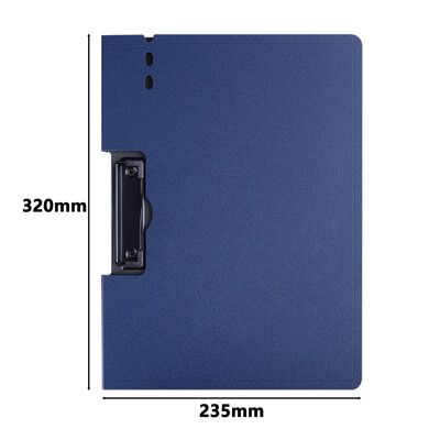 Dvigubas metalinis segtukas A4 dydžio 360 laipsnių sulankstomas failo viršelio aplanko rašymo iškarpinės, skirtos biuro medicinos lauko mokyklos darbo pokalbiui