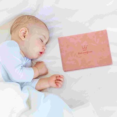 Aplanko viršelis Gimimo liudijimo dėklas Gimimo liudijimo turėtojas Gimimo liudijimo apsauga, skirta dekoro dovanų laikymui namuose