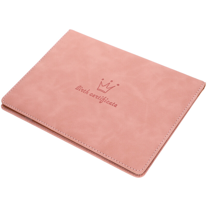 Aplanko viršelis Gimimo liudijimo dėklas Gimimo liudijimo turėtojas Gimimo liudijimo apsauga, skirta dekoro dovanų laikymui namuose
