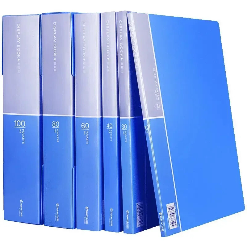 A4 permatomas failų aplankas Plastikinis viršelis Pastabos Bukletas Dokumentai Studentų testų darbai Organizatorius Didelės talpos saugojimo aplankas