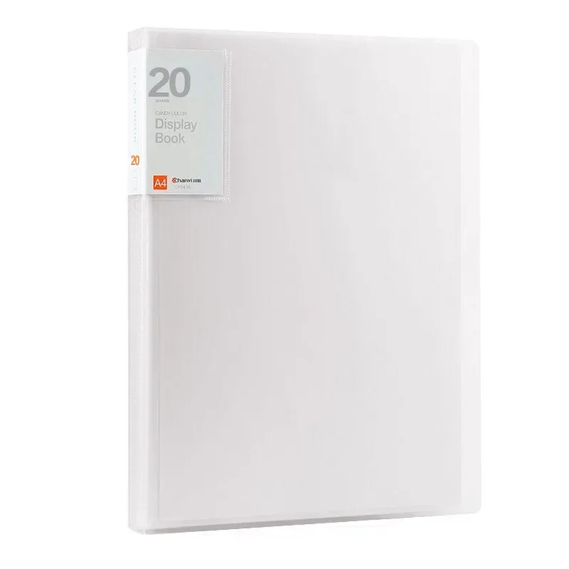 A4 permatomas failų aplankas Plastikinis viršelis Pastabos Bukletas Dokumentai Studentų testų darbai Organizatorius Didelės talpos saugojimo aplankas