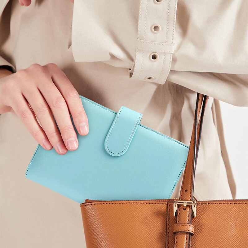 A6 Binder Budget Nešiojamojo kompiuterio asmeninio planavimo tvarkyklės sistema su segtuvų kišenėmis Piniginės vokų piniginė, skirta taupyti biudžetą