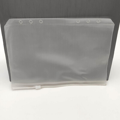 A5 A6 blizgučių segtuvų vidinė kišenė miela 6 skylučių palaidų lapų krepšys su užtrauktuku Kawaii nešiojamojo kompiuterio žurnalo planuotojo vidinis laikymo maišelis