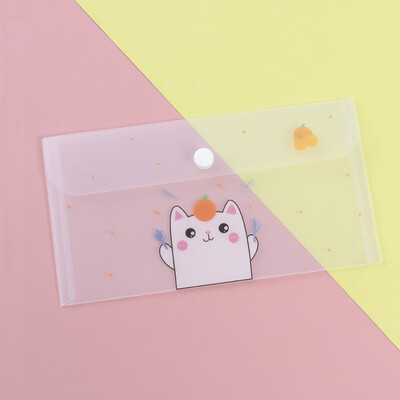 Torbe za olovke Prijenosne otporne na prašinu Vodootporne za djecu Pp Maska Torba za pohranu Maska Save Bags Bez zagađenja Torba za datoteke s crtanim mačkama