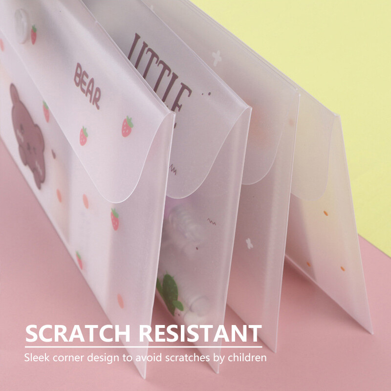 Torbe za olovke Prijenosne otporne na prašinu Vodootporne za djecu Pp Maska Torba za pohranu Maska Save Bags Bez zagađenja Torba za datoteke s crtanim mačkama