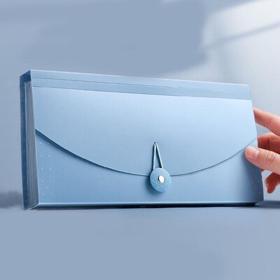 Kaasaskantav akordion13 taskud laienev failikaust Plastikust äridokumentide korraldaja kaart Kodu kontoritarbed