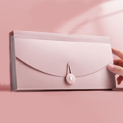 Kaasaskantav akordion13 taskud laienev failikaust Plastikust äridokumentide korraldaja kaart Kodu kontoritarbed