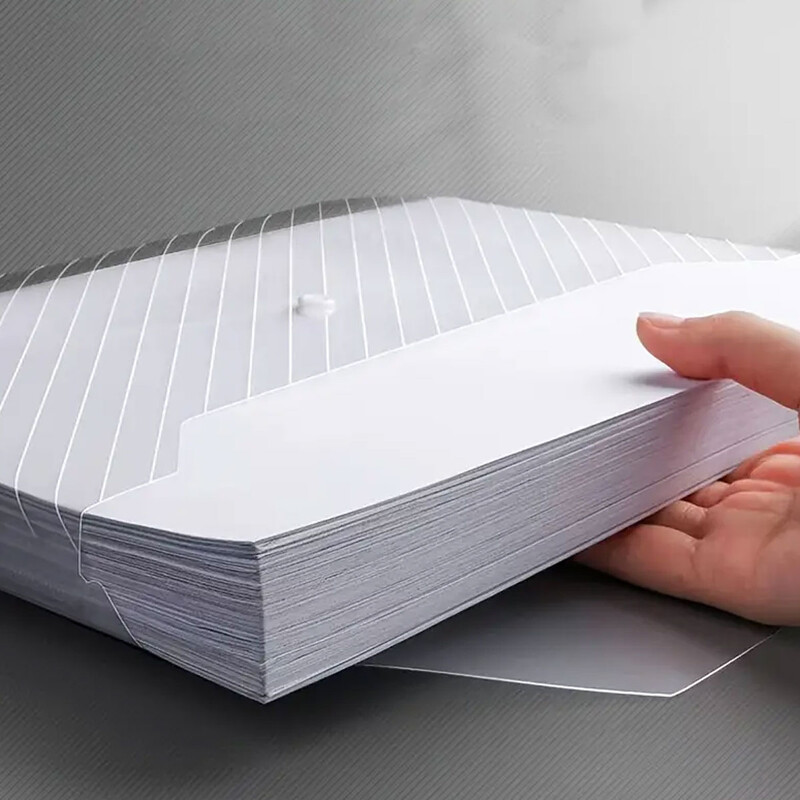 10 bucăți A4 geantă transparentă pentru fișiere din plastic pentru arhivare documente geantă de depozitare organizator pentru studenți, dosare de buzunar, articole de papetărie