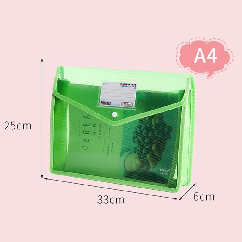 A4/A5 failų aplankas PVC spalvos vandeniui atsparus dokumentų krepšys didelės talpos vokų aplankas Biuro mokyklos raštinės reikmenų laikymo maišelis