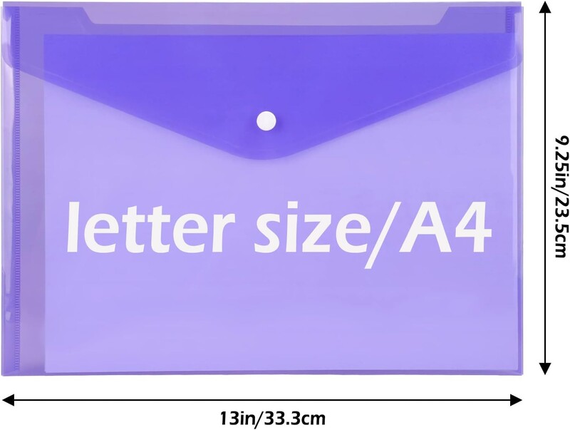 5vnt Sustorintas permatomas bylų maišelis archyvinis maišelis biuro reikmenų saugojimo sąskaita faktūra ir kvitų aplankas