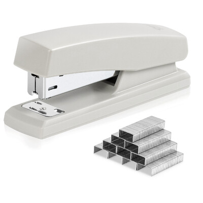 Deli Ръчен настолен телбод Лесно подвързване на 25 листа Включва телбод Издръжлив удобен дизайн за офис и канцеларски материали