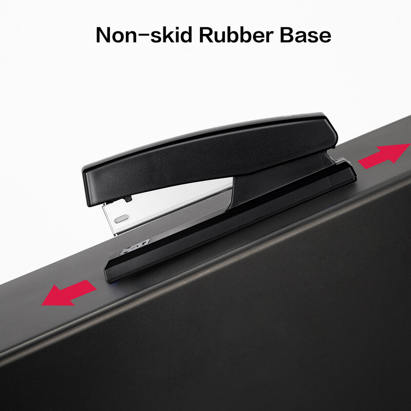 Deli Ръчен настолен телбод Лесно подвързване на 25 листа Включва телбод Издръжлив удобен дизайн за офис и канцеларски материали