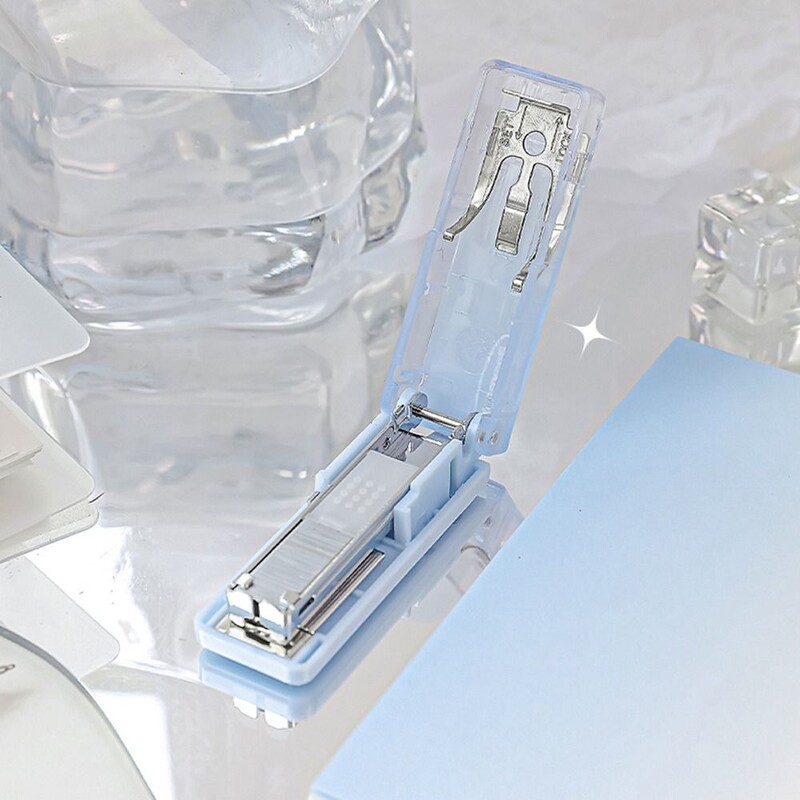 Capsator durabil cu capacitate de 40 de coli Nivel ridicat de aspect Gradient de culoare Instrumente de legare pentru hârtie Mini 10 # Rechizite de birou