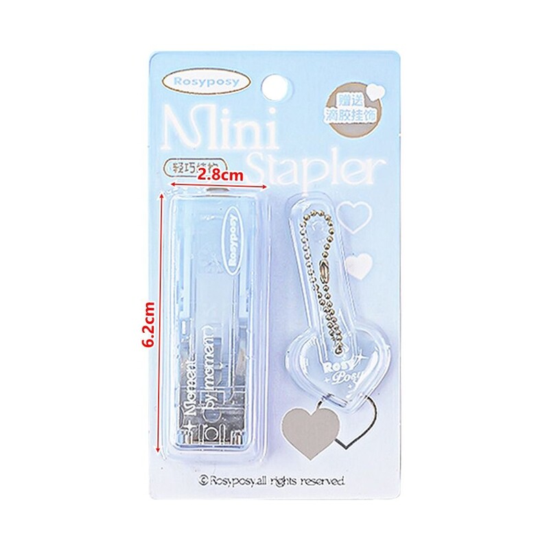 Capsator durabil cu capacitate de 40 de coli Nivel ridicat de aspect Gradient de culoare Instrumente de legare pentru hârtie Mini 10 # Rechizite de birou