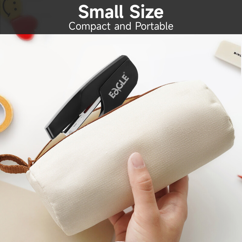 Eagle Mini klammerdaja koos klambrieemaldajaga, 12 lehte mahutavus kooli- ja kontoritarbed