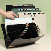 8/13 слоя A4 папка с файлове, чанта за съхранение, тестова хартия, настолен разгъващ се органайзер, многослоен училищни канцеларски материали, офис консумативи