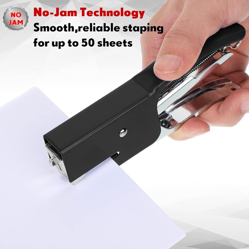 Ръчен преносим трудоспестяващ телбод, включително 1000 игли за подвързване, използван за аксесоари за офис бюро или консумативи за домашен офис