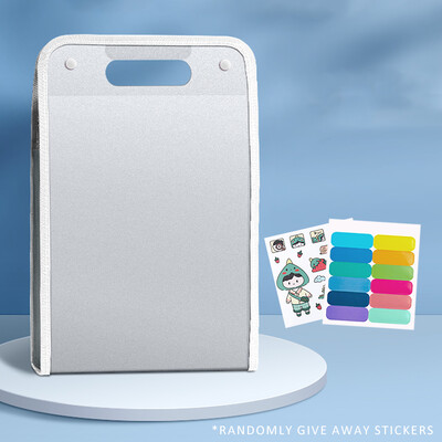 A4, portabil, vertical, de mână, pungă pentru organe, dosar de hârtie, capacitate mare, 13 grile, cu mai multe straturi, sortare, stocare, elev