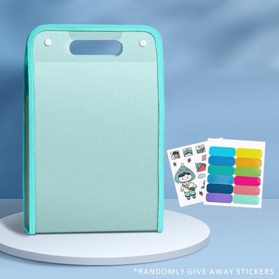 A4, portabil, vertical, de mână, pungă pentru organe, dosar de hârtie, capacitate mare, 13 grile, cu mai multe straturi, sortare, stocare, elev