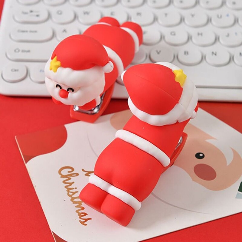 Използвайте 10# телбода Еднорог телбод Мини преносим без усилие дълъг телбод Спестяващ труд Дядо Коледа тежък телбод Офис училище