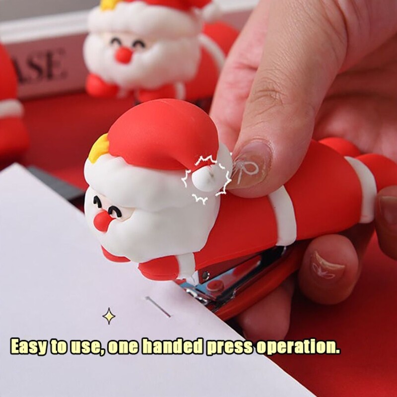 Използвайте 10# телбода Еднорог телбод Мини преносим без усилие дълъг телбод Спестяващ труд Дядо Коледа тежък телбод Офис училище