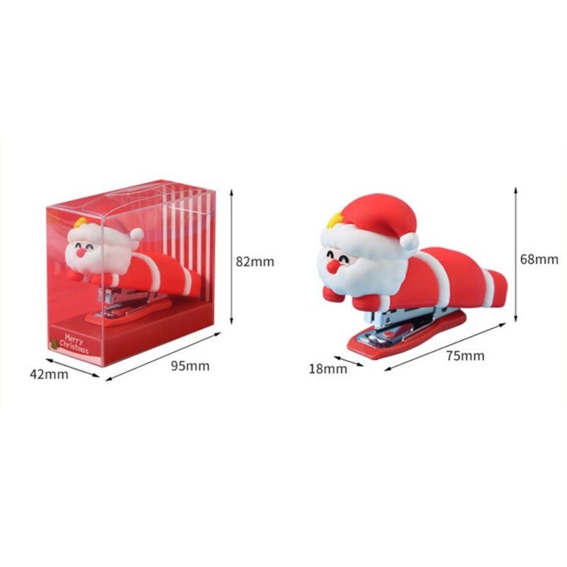 Използвайте 10# телбода Еднорог телбод Мини преносим без усилие дълъг телбод Спестяващ труд Дядо Коледа тежък телбод Офис училище