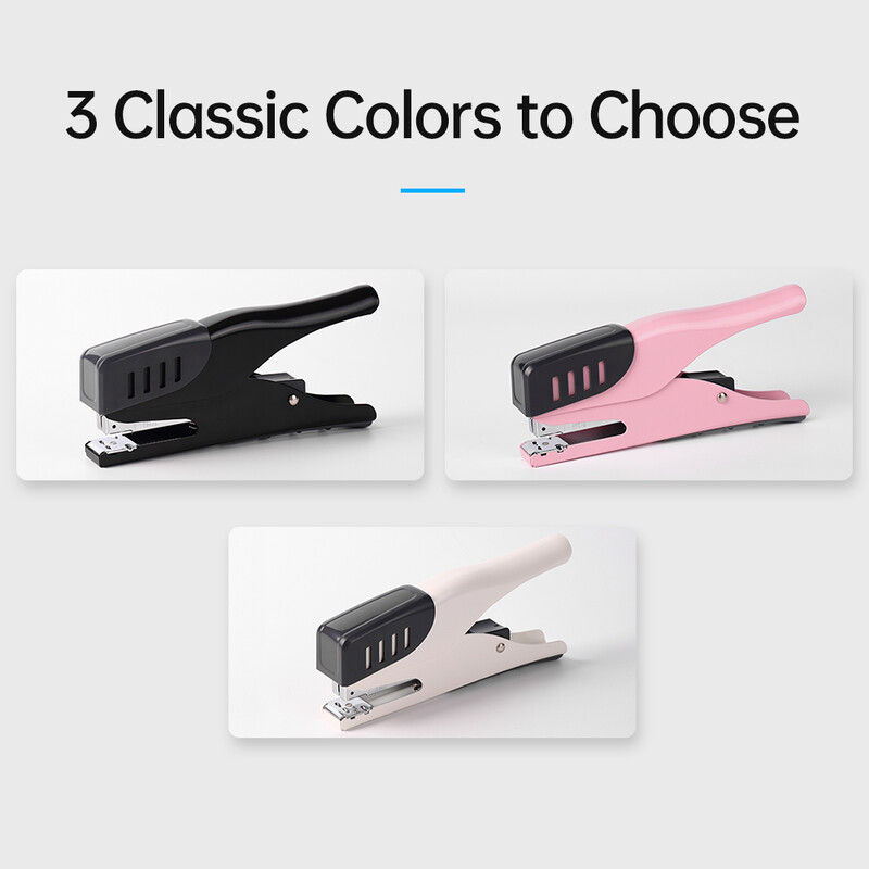 KW-triO rankinis segiklis Didelio našumo biuro segiklis, 25 lapų talpa, mažiau pastangų, palaikymas 24/6 arba 26/6 segtukų dydžiai