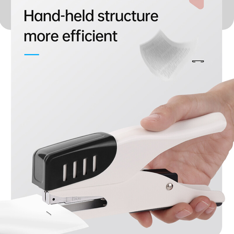 KW-triO rankinis segiklis Didelio našumo biuro segiklis, 25 lapų talpa, mažiau pastangų, palaikymas 24/6 arba 26/6 segtukų dydžiai