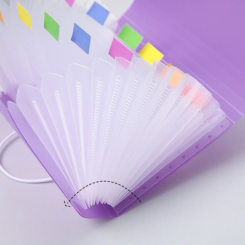 A6 išsiplečiantis piniginės organų krepšys, vandeniui atsparus rinkmenų krepšio tvarkyklės duomenų knygelė 13 sluoksnių