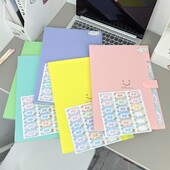 Απλή φορητή επεκτεινόμενη τσάντα αρχείων μεγάλης χωρητικότητας Αδιάβροχη τσάντα φακέλου φακέλου PC Archive a4